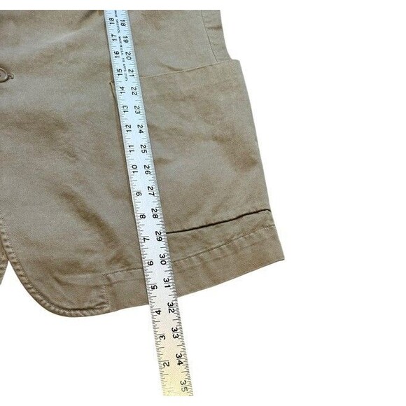 Gene Meyer Field Jacket Utility Coat Safari Blazer Men's Size Large - 44 -Cotton - Picture 7 of 8